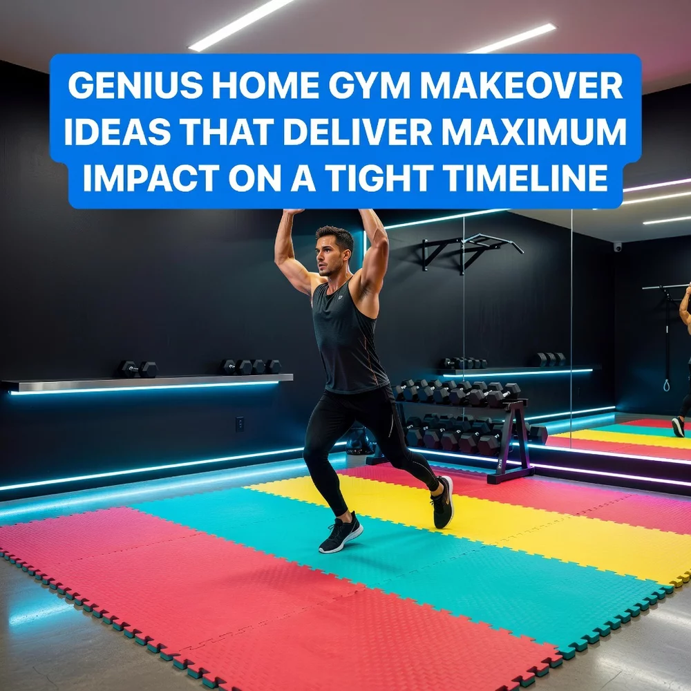 Genius Home Gym Makeover Ideas That Deliver Maximum Impact on a Tight Timeline