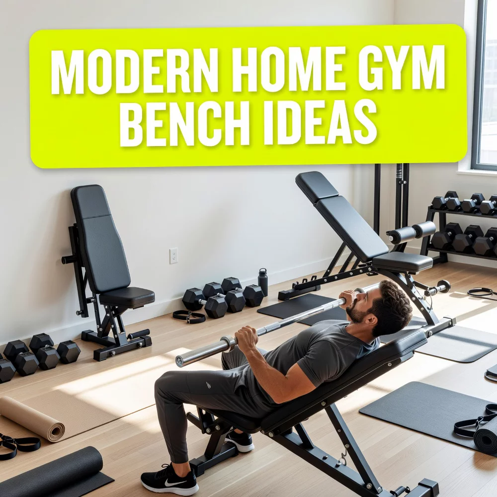 Modern Home Gym Bench Ideas That Work as Hard as the Rest of Your Equipment