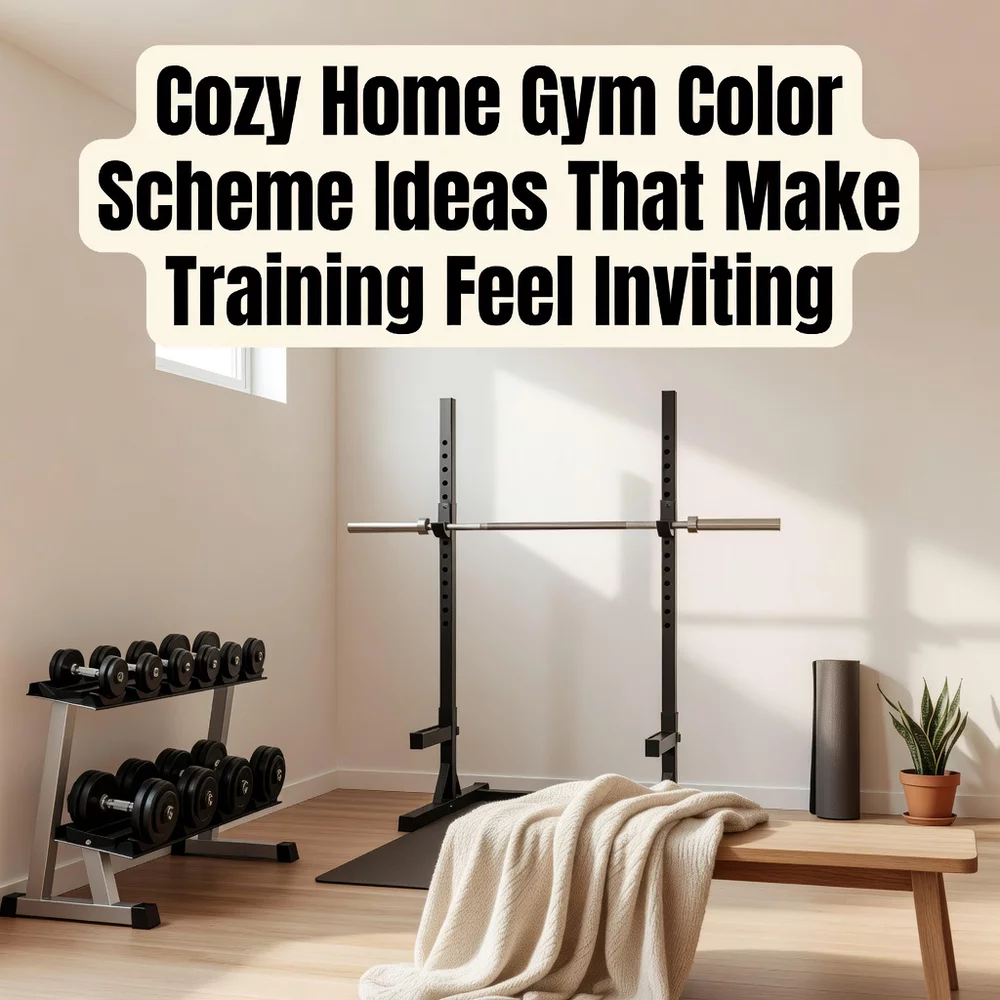 Cozy Home Gym Color Scheme Ideas That Make Training Feel Inviting
