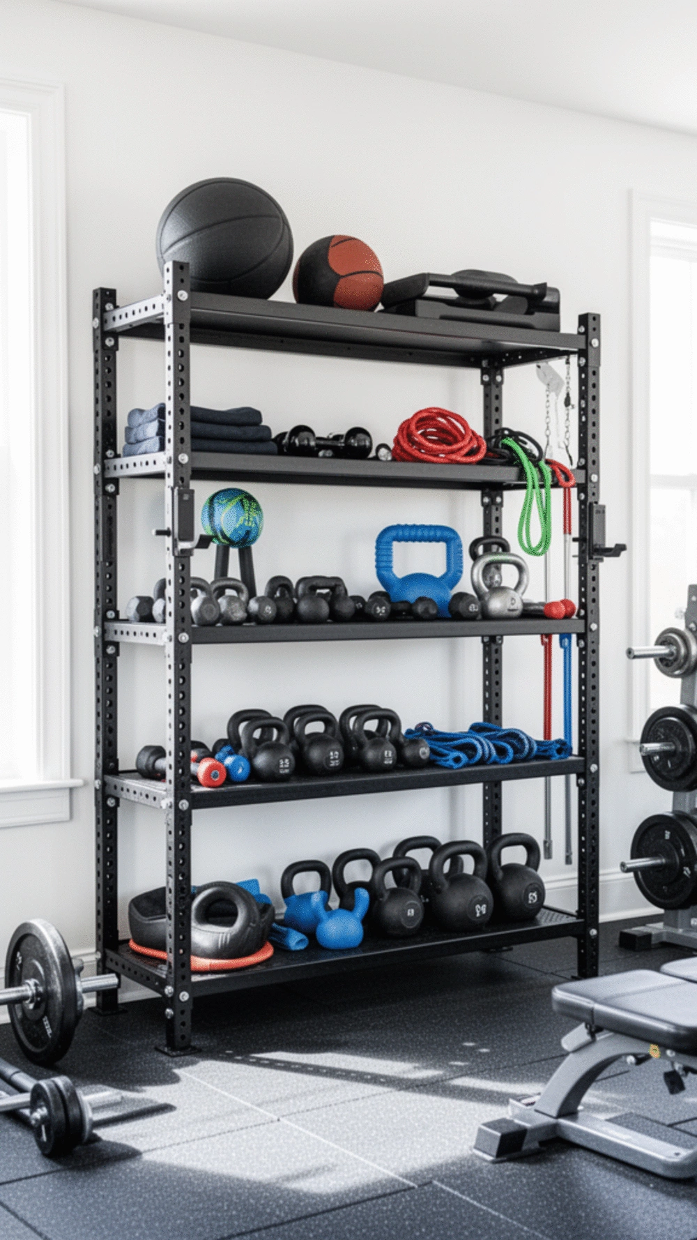 Essential Storage Solutions for Home Gym Organization: 7 Must-Have Ideas