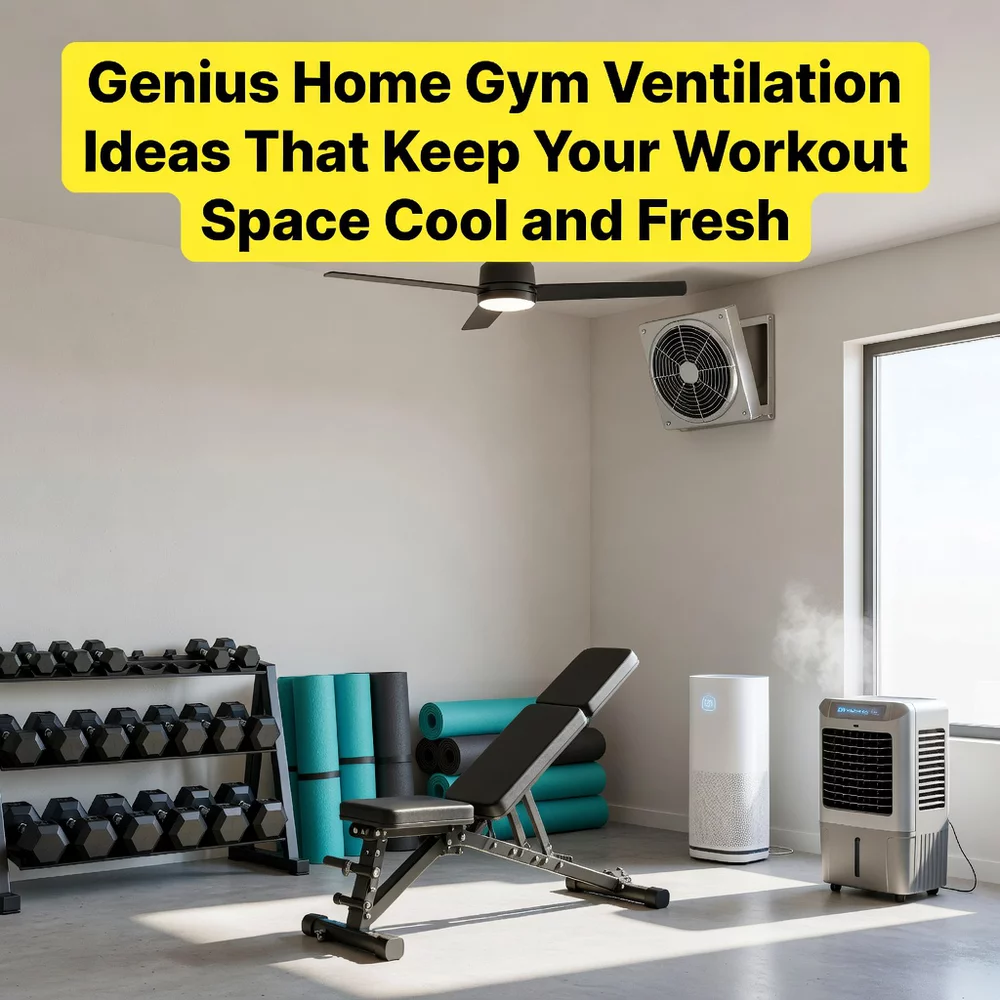 Genius Home Gym Ventilation Ideas That Keep Your Workout Space Cool and Fresh