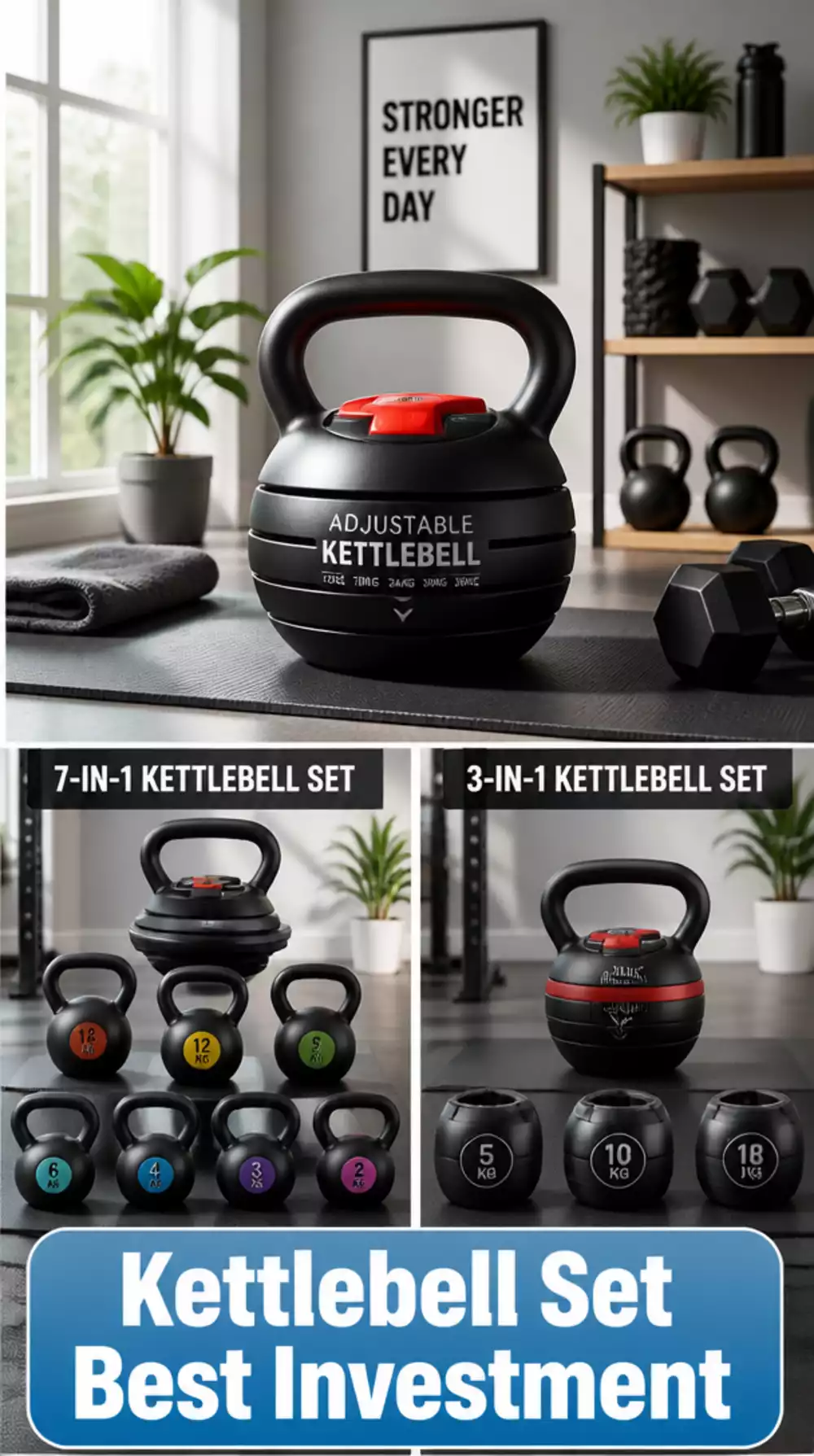 Why a Kettlebell Set Is the Best Single Investment for a Compact Home Gym Build