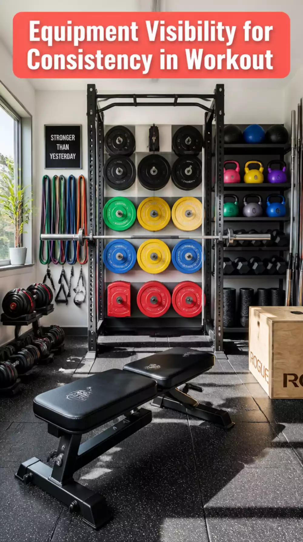 The Home Gym Daily Habit Trick That Uses Equipment Visibility to Reduce Skipped Sessions