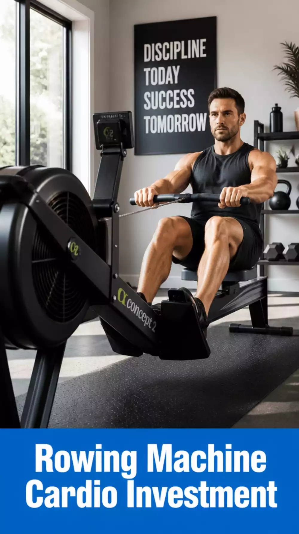 Why a Rowing Machine Is the Best Single Cardio Investment for a Small Home Gym