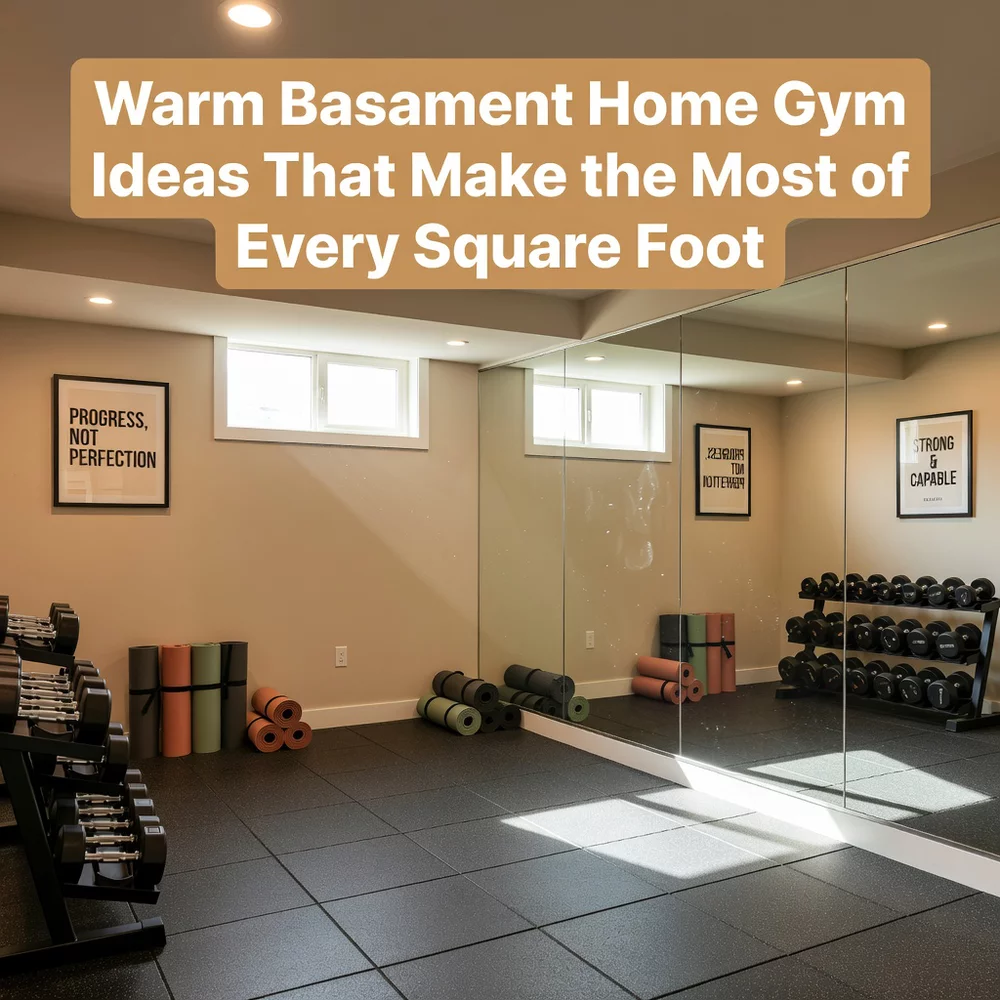 Warm Basement Home Gym Ideas That Make the Most of Every Square Foot