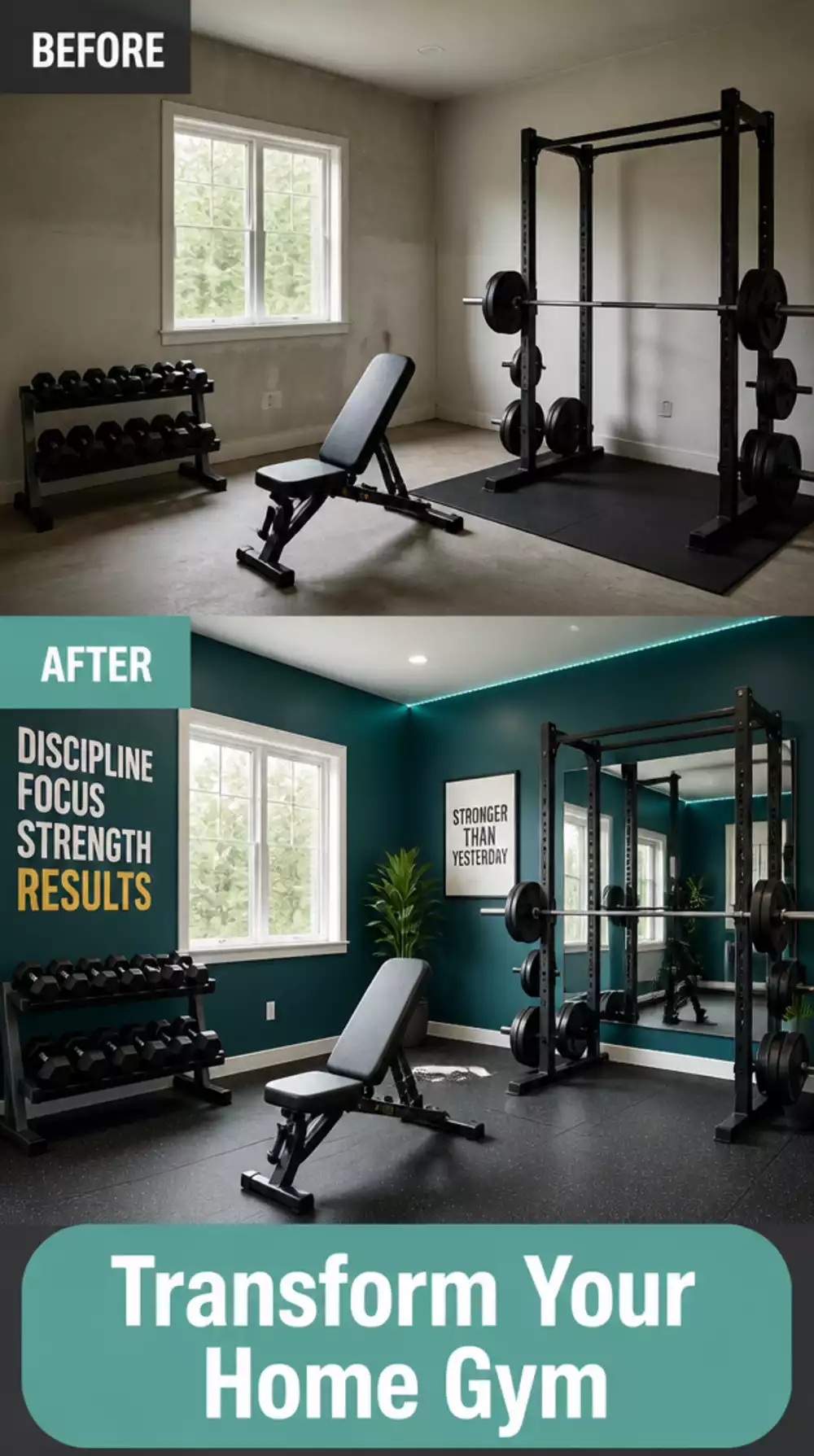 Why a Twenty-Dollar Paint Job Is the Highest-ROI Home Gym Upgrade Available