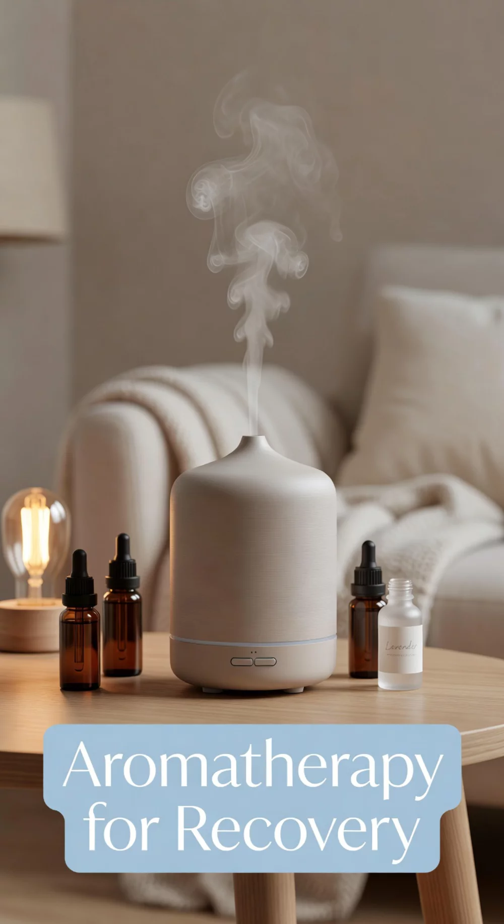 Home Gym Aromatherapy Diffuser with a Calming Blend That Triggers the Recovery Mindset