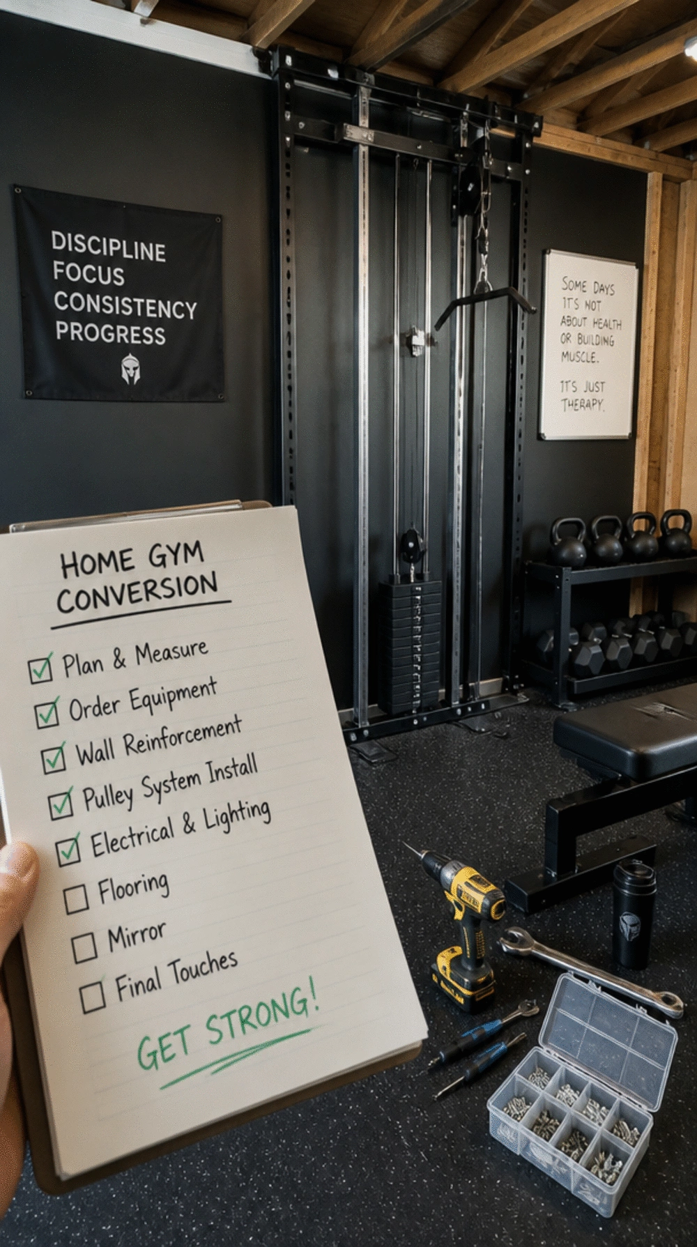 The Home Gym Room Conversion Sequence That Gets a Spare Bedroom Gym-Ready Fast