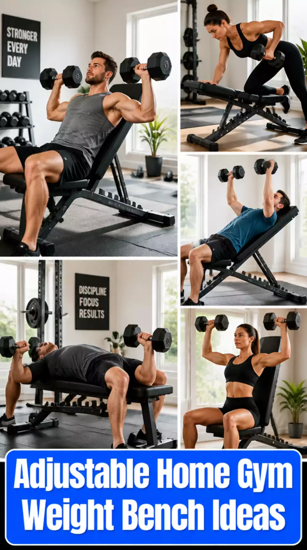 Adjustable Weight Bench for a Home Gym That Does Everything