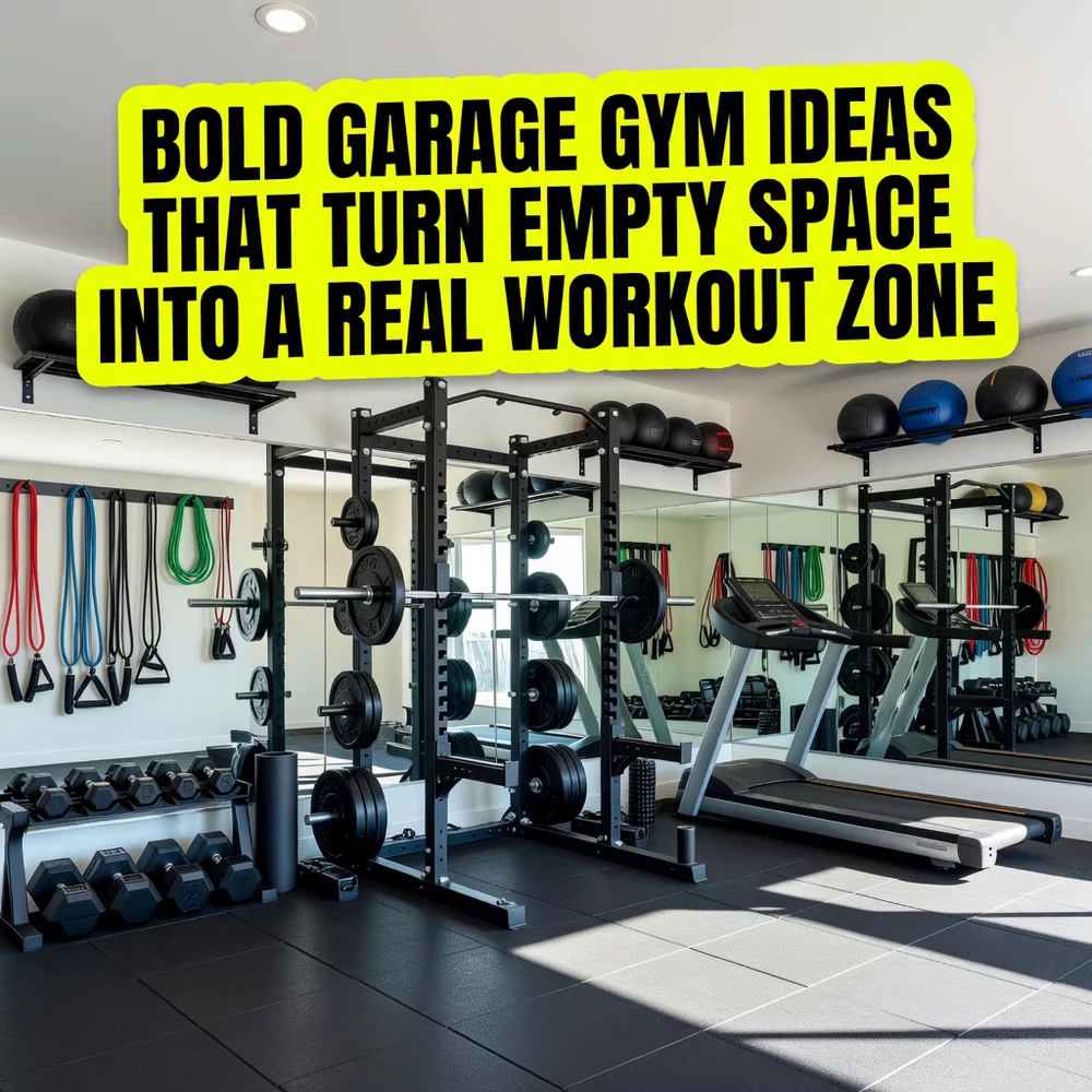 Bold Garage Gym Ideas That Turn Empty Space into a Real Workout Zone