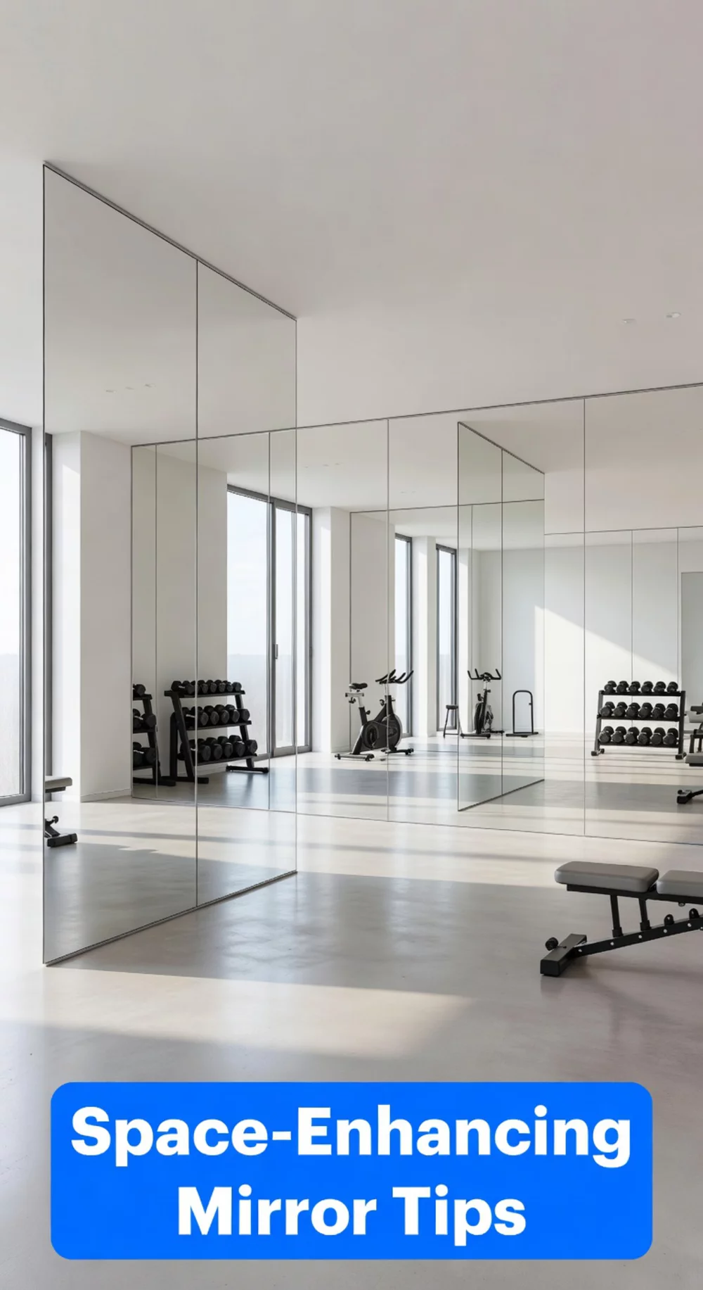 The Mirror Placement Trick That Makes a Home Gym Look Twice the Size