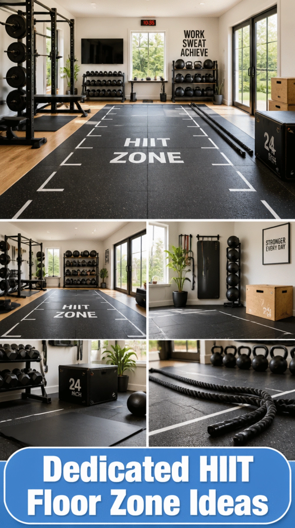 Why a Dedicated HIIT Floor Zone Is the Highest-ROI Layout Decision in Any Home Gym