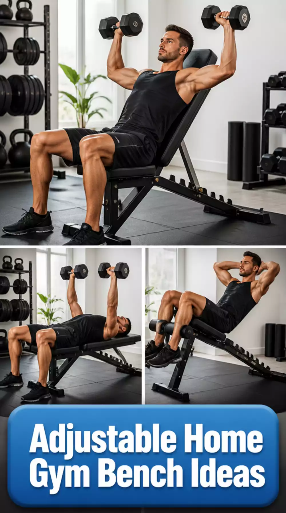 Why an Adjustable Home Gym Bench Replaces Four Single-Purpose Pieces of Equipment