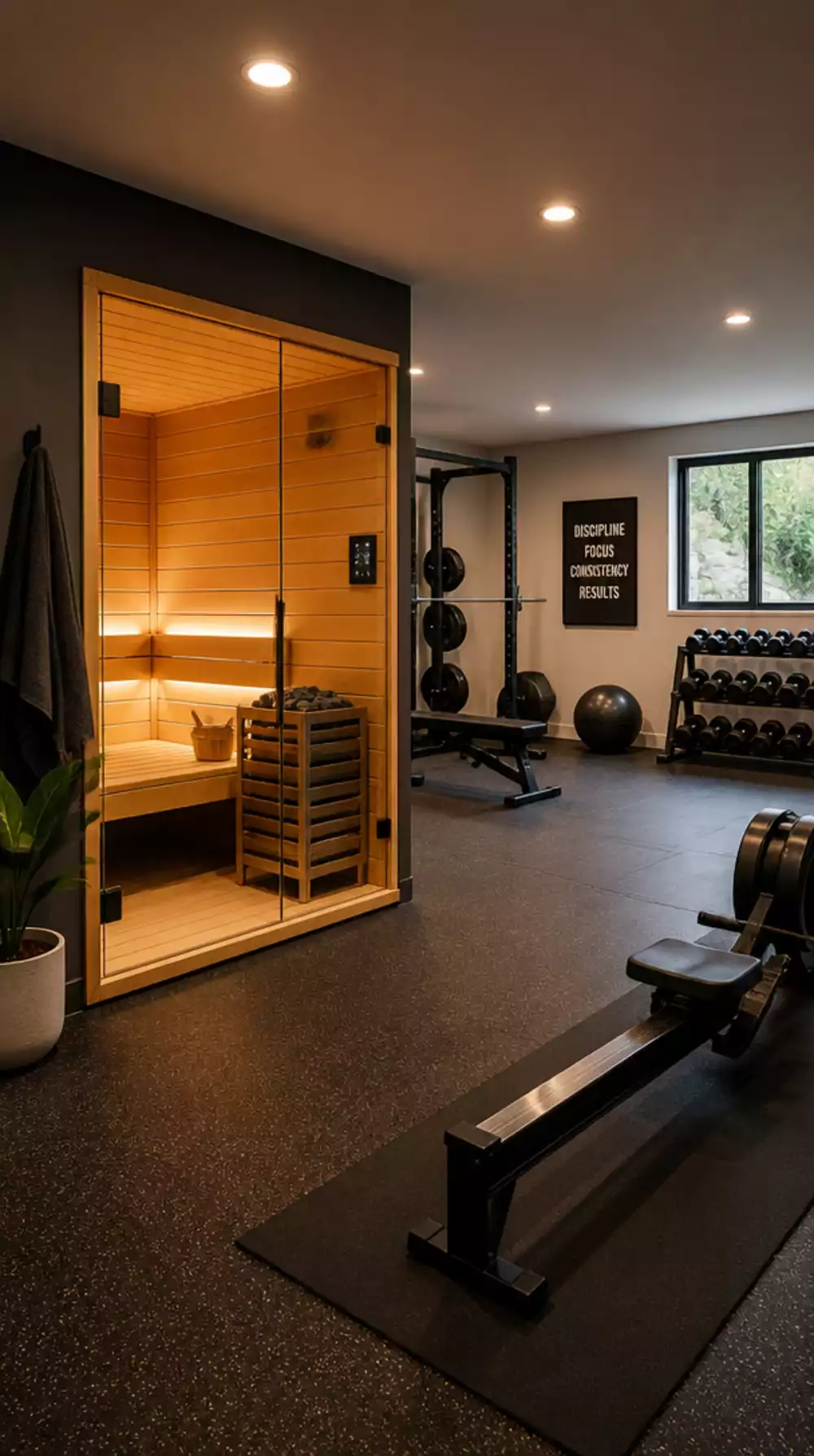 The Home Gym Sauna Placement Trick That Keeps Heat Contained Without Affecting Equipment