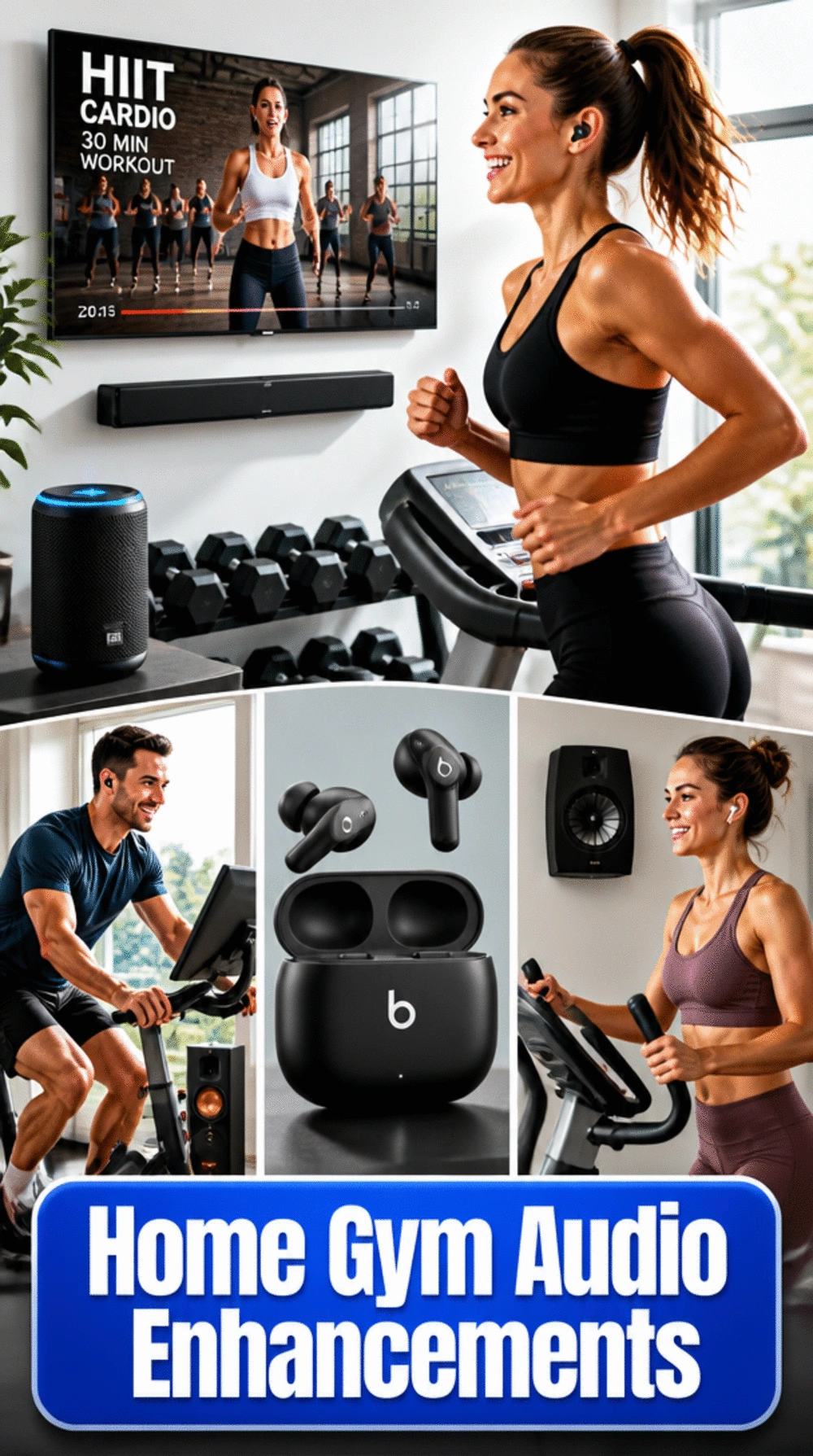 Why Investing in Home Gym Audio Makes Cardio Sessions Enjoyable