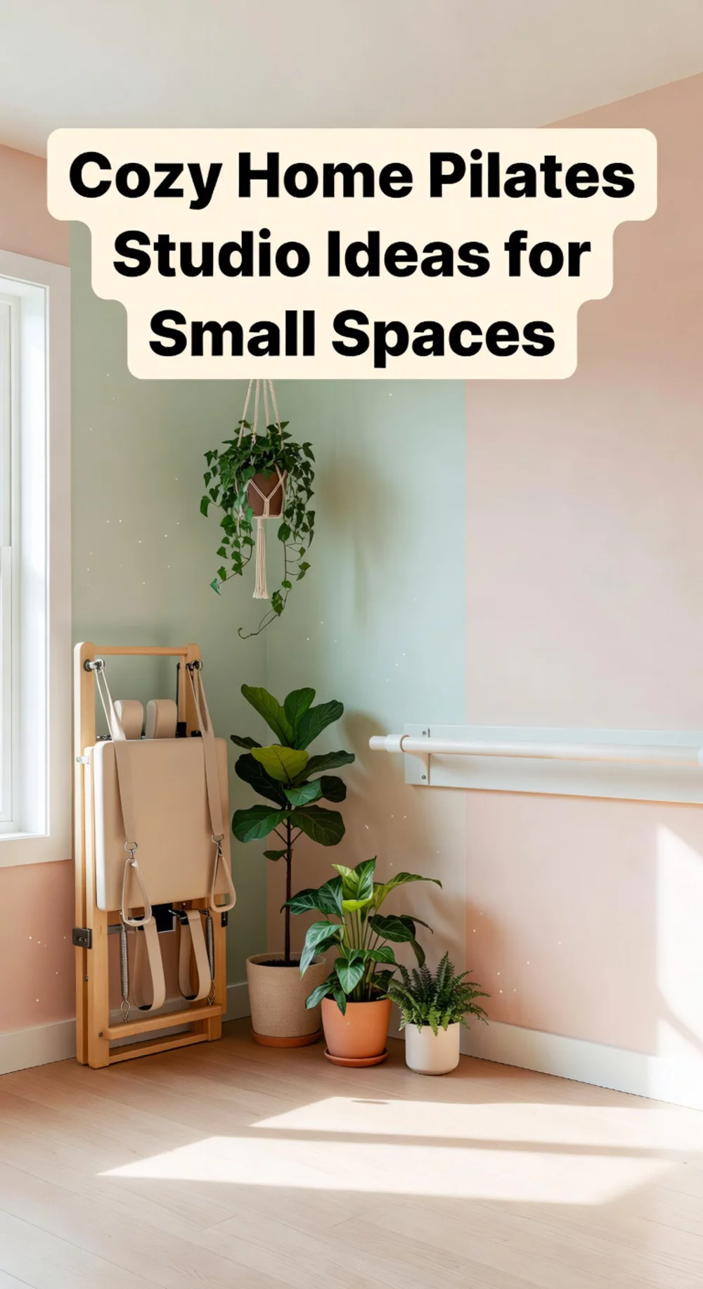 Cozy Home Pilates Studio Ideas for Small Spaces