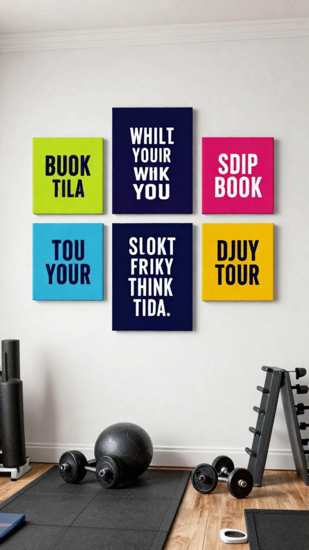 Motivational Wall Art for Your Home Gym: 5 Inspiring Ideas to Boost Your Workout Space