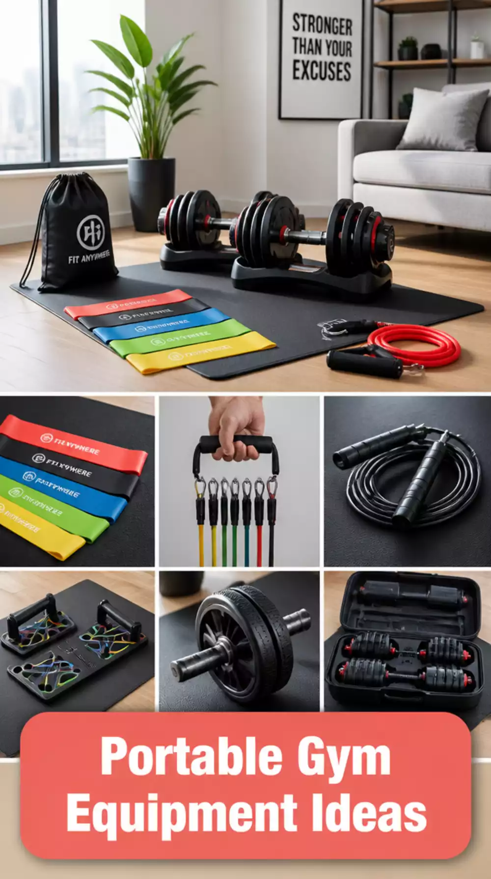 The Renter Home Gym Portable Equipment Trick That Packs Down for Moving Day