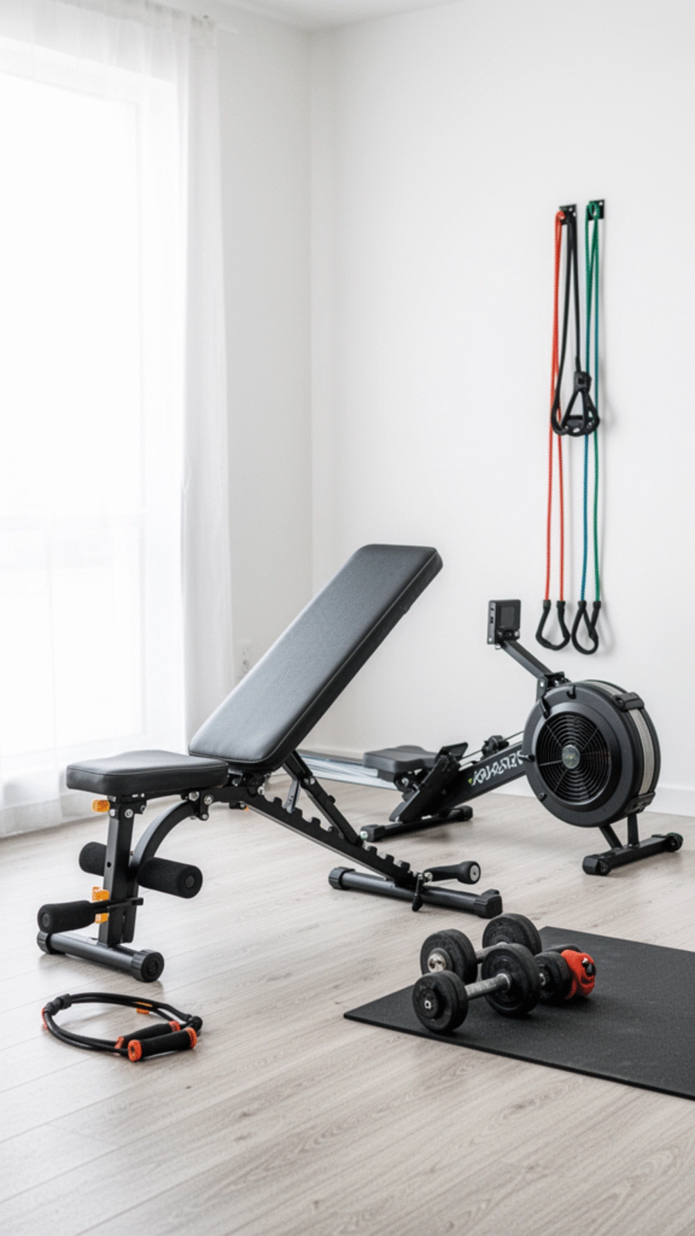 Smart Equipment Choices for Small Home Gyms: 3 Smart Space-Saving Solutions