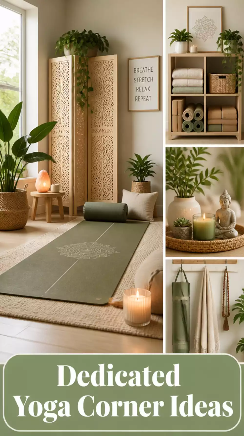 Why a Dedicated Yoga Corner Makes a Home Gym Feel Like Two Separate Spaces