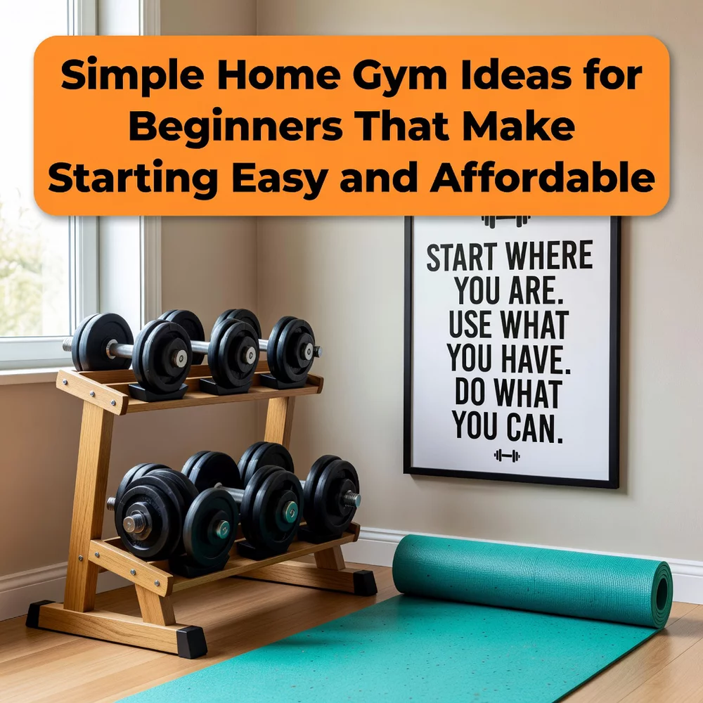 Simple Home Gym Ideas for Beginners That Make Starting Easy and Affordable