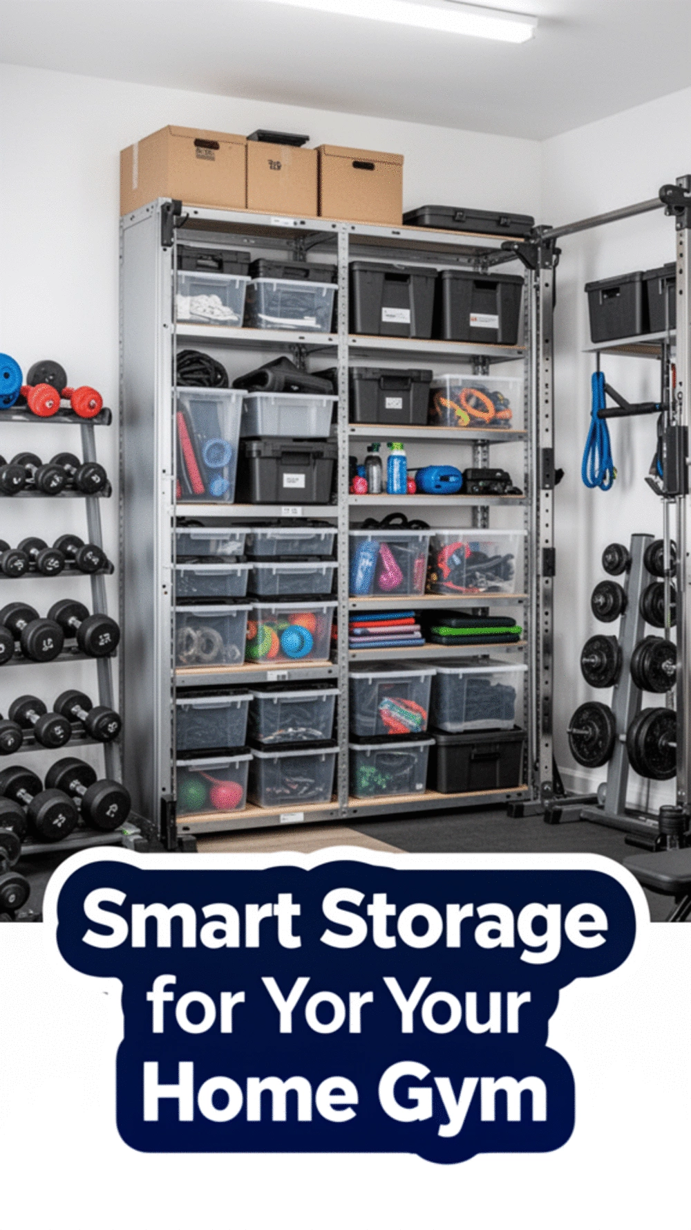 Essential Storage Solutions to Organize Your Home Gym and Maximize Space
