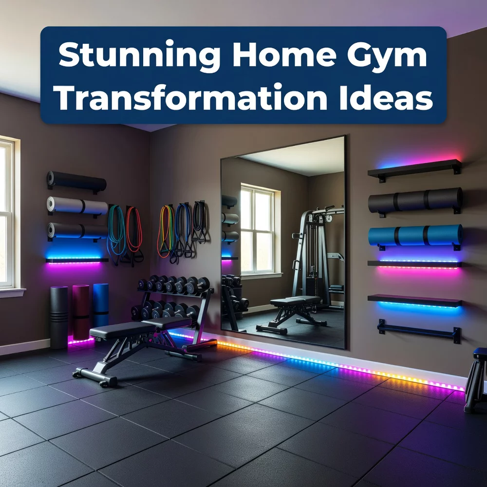 Stunning Home Gym Transformation Ideas