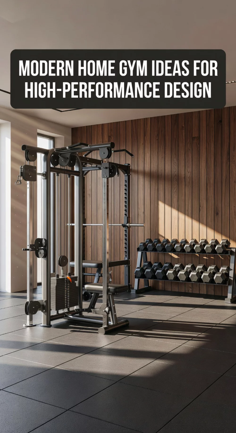 Modern Home Gym Ideas for High-Performance Design
