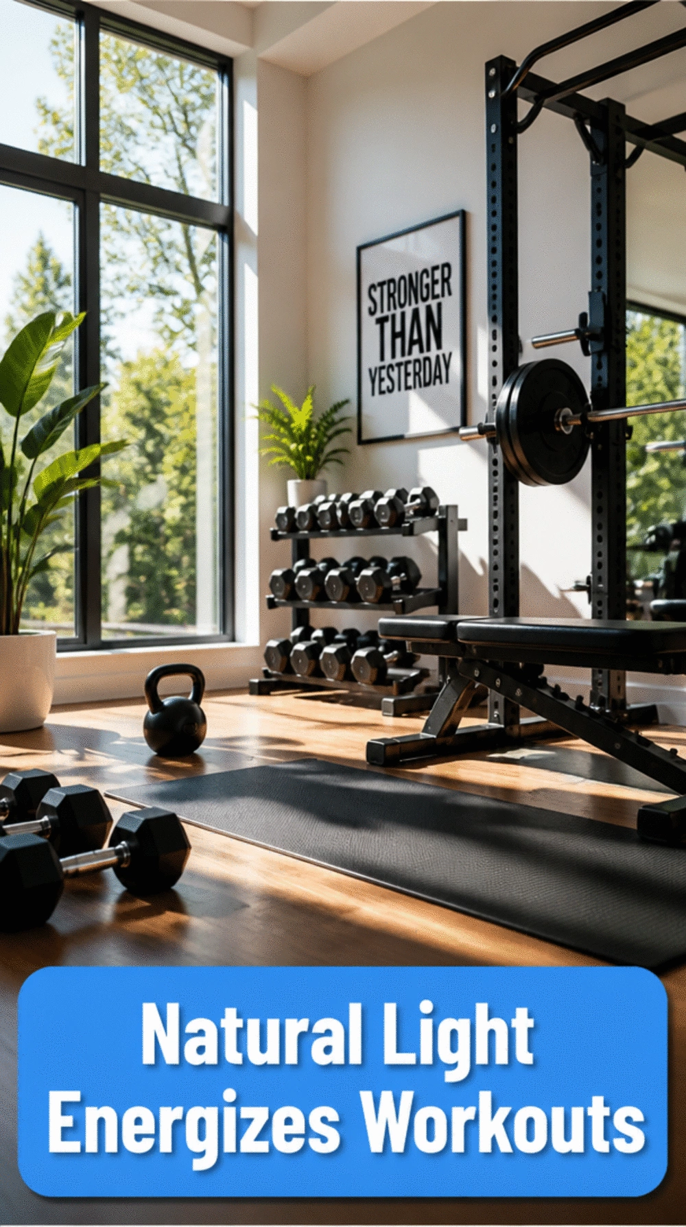 Why Natural Light in a Home Gym Makes Every Session Feel More Energising Than LED Alone
