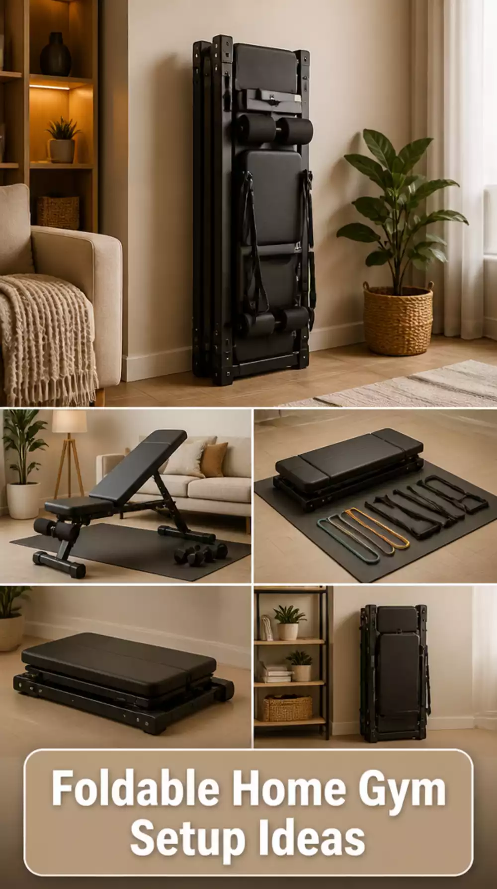 Why a Foldable Home Gym Setup Makes a Living Room Work Harder Than Any Single-Use Room