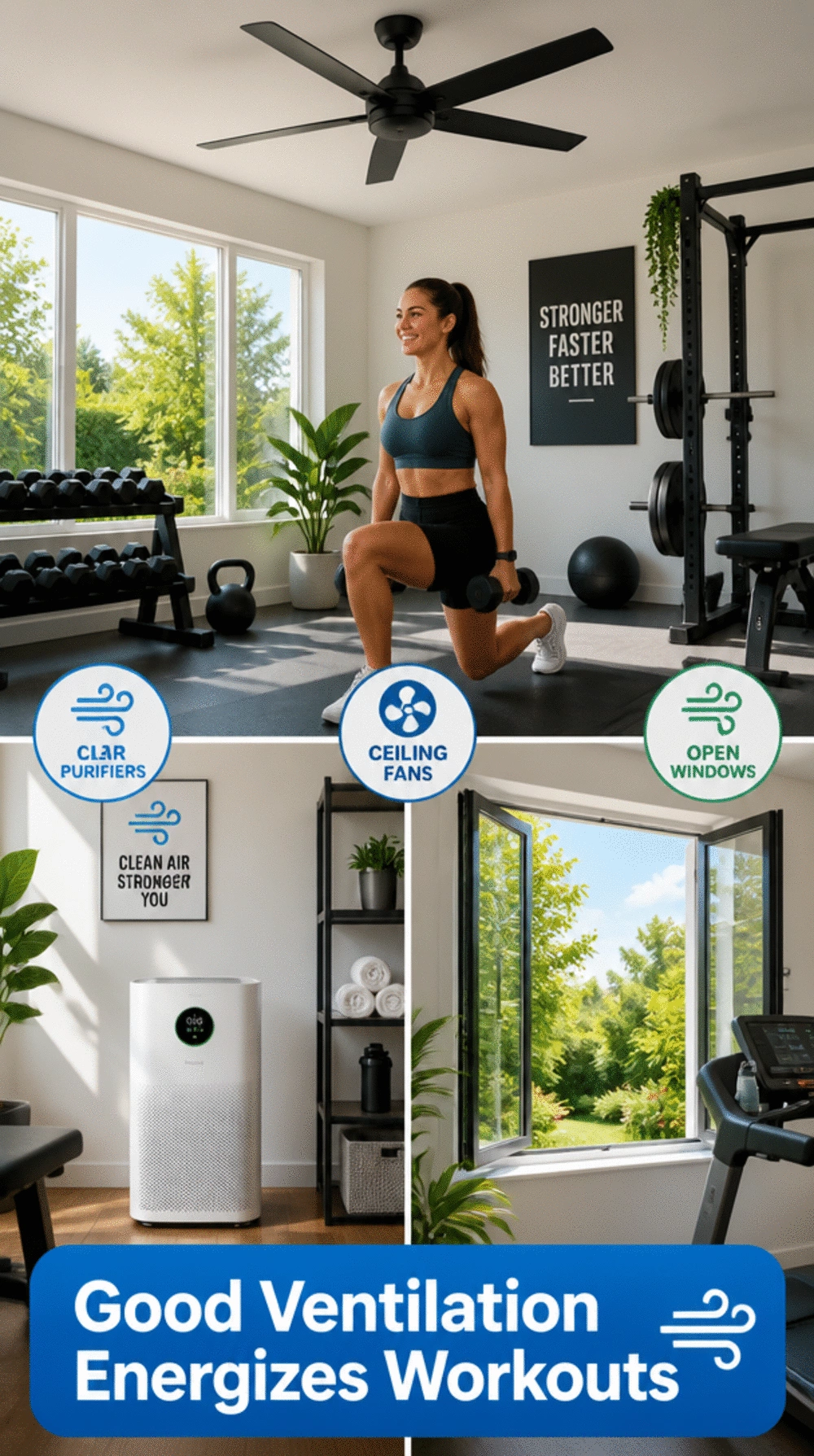 Why Good Ventilation in a Home Gym Makes Every Session Feel More Energizing