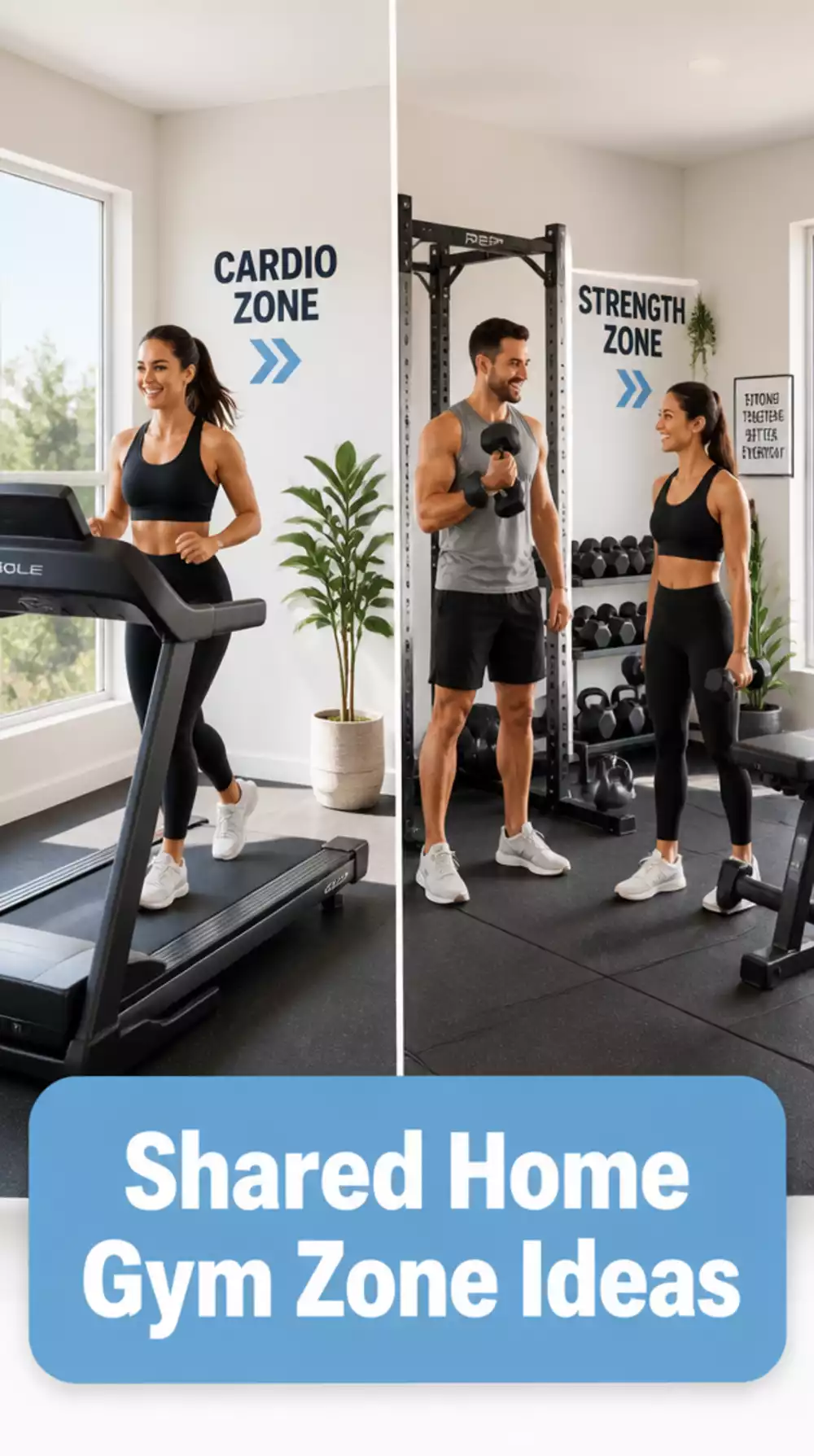 Why a Shared Home Gym with Defined Zones Keeps Both People Training More Consistently