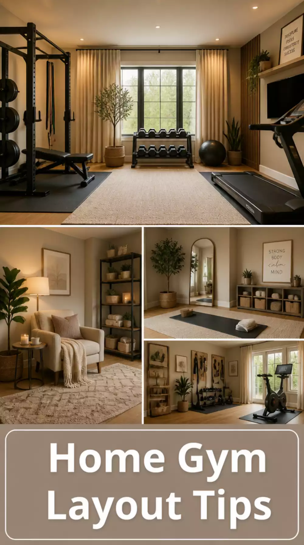The Quiet Home Gym Layout Trick That Separates Training from Household Noise