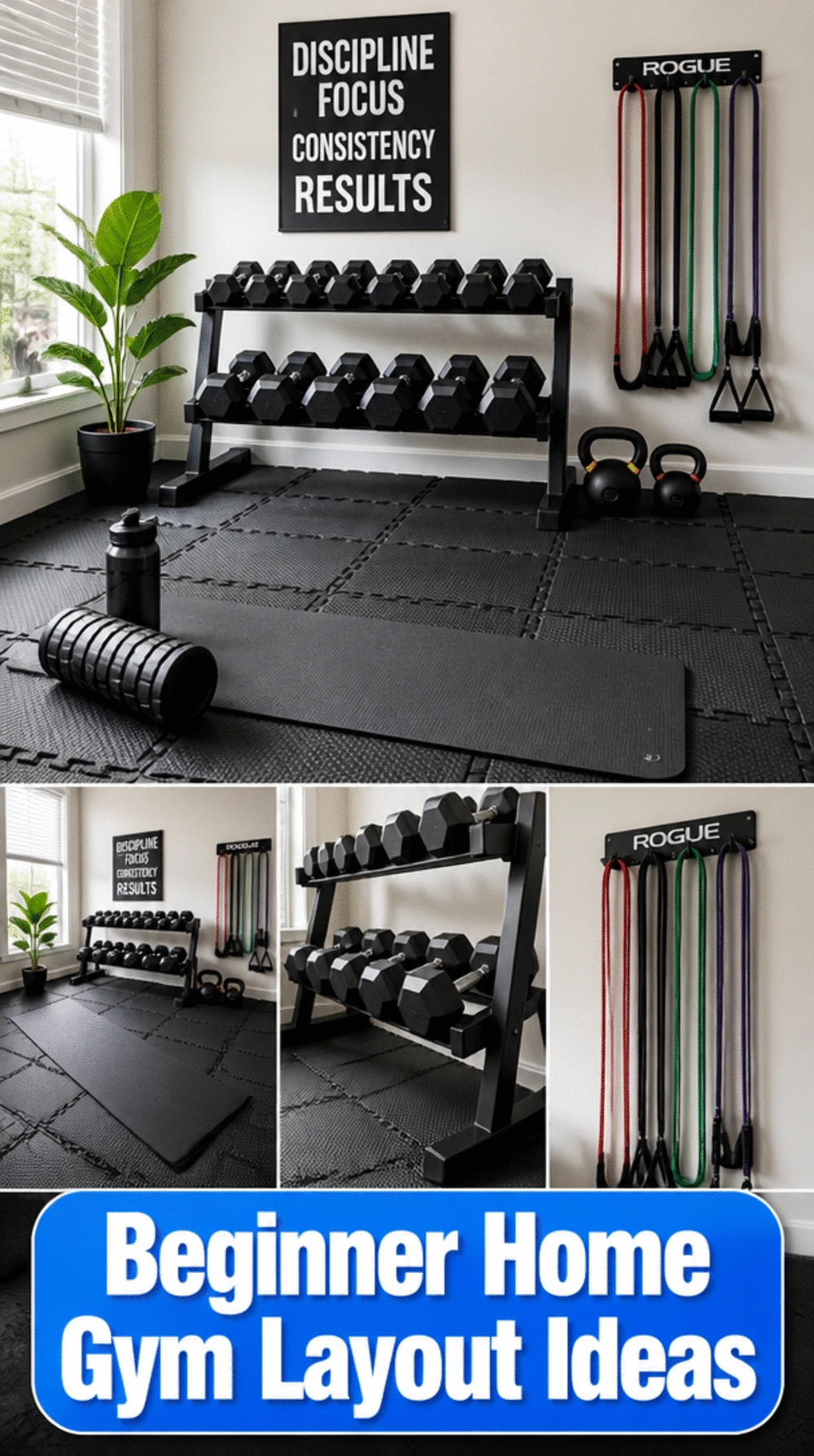 The Beginner Home Gym Layout That Fits Every Essential into a Single Spare Corner