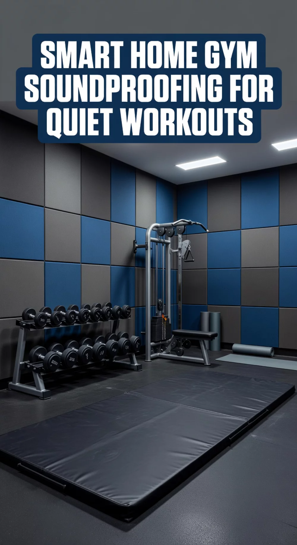 Smart Home Gym Soundproofing for Quiet Workouts