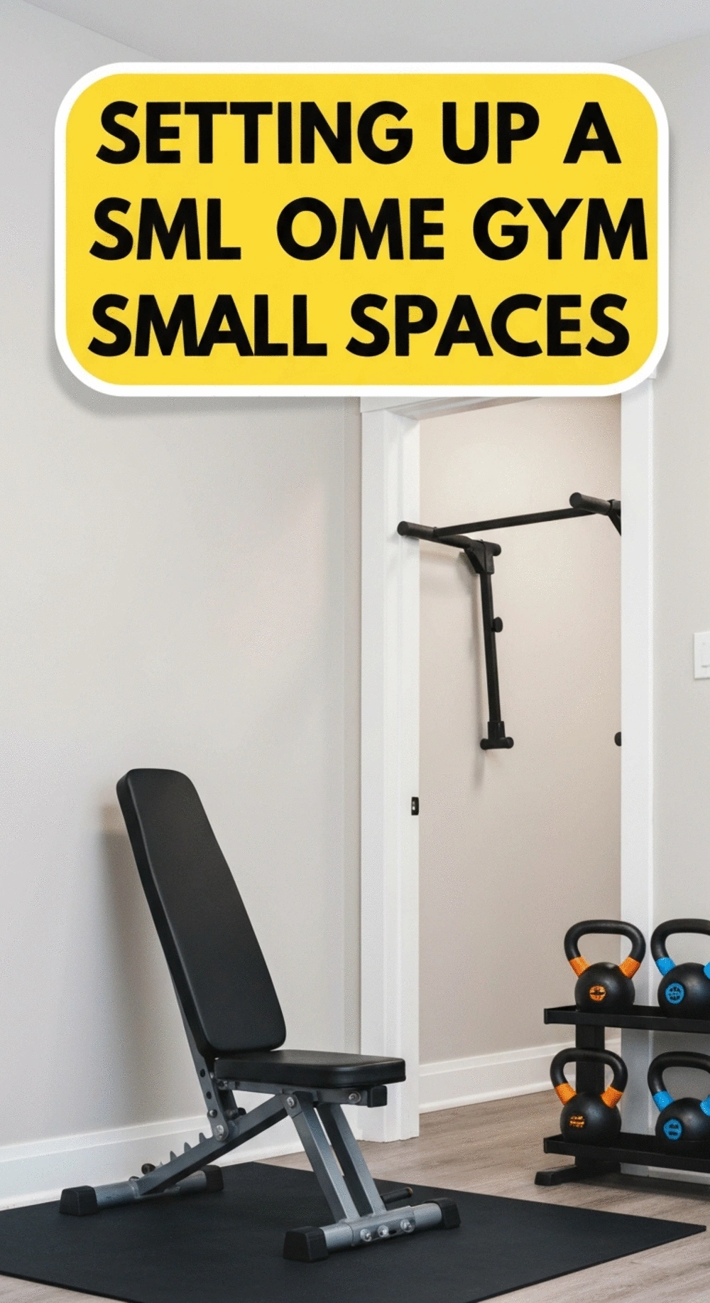 setting up a small home gym