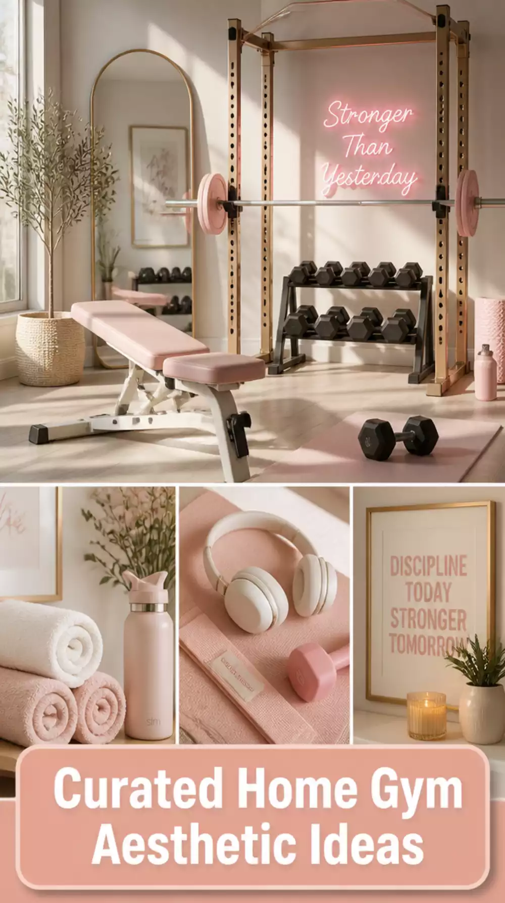 Why a Curated Home Gym Aesthetic Actually Makes You Work Out More Consistently