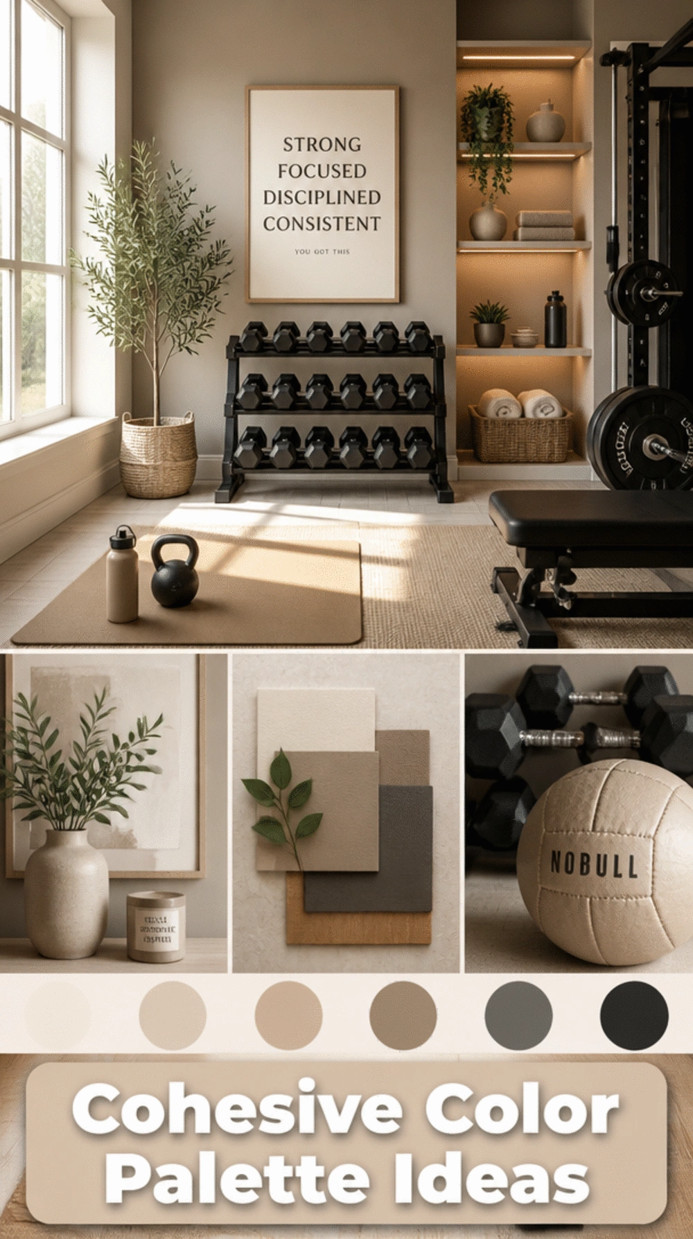 Why a Cohesive Color Palette Makes a Home Gym Feel Like a Real Studio