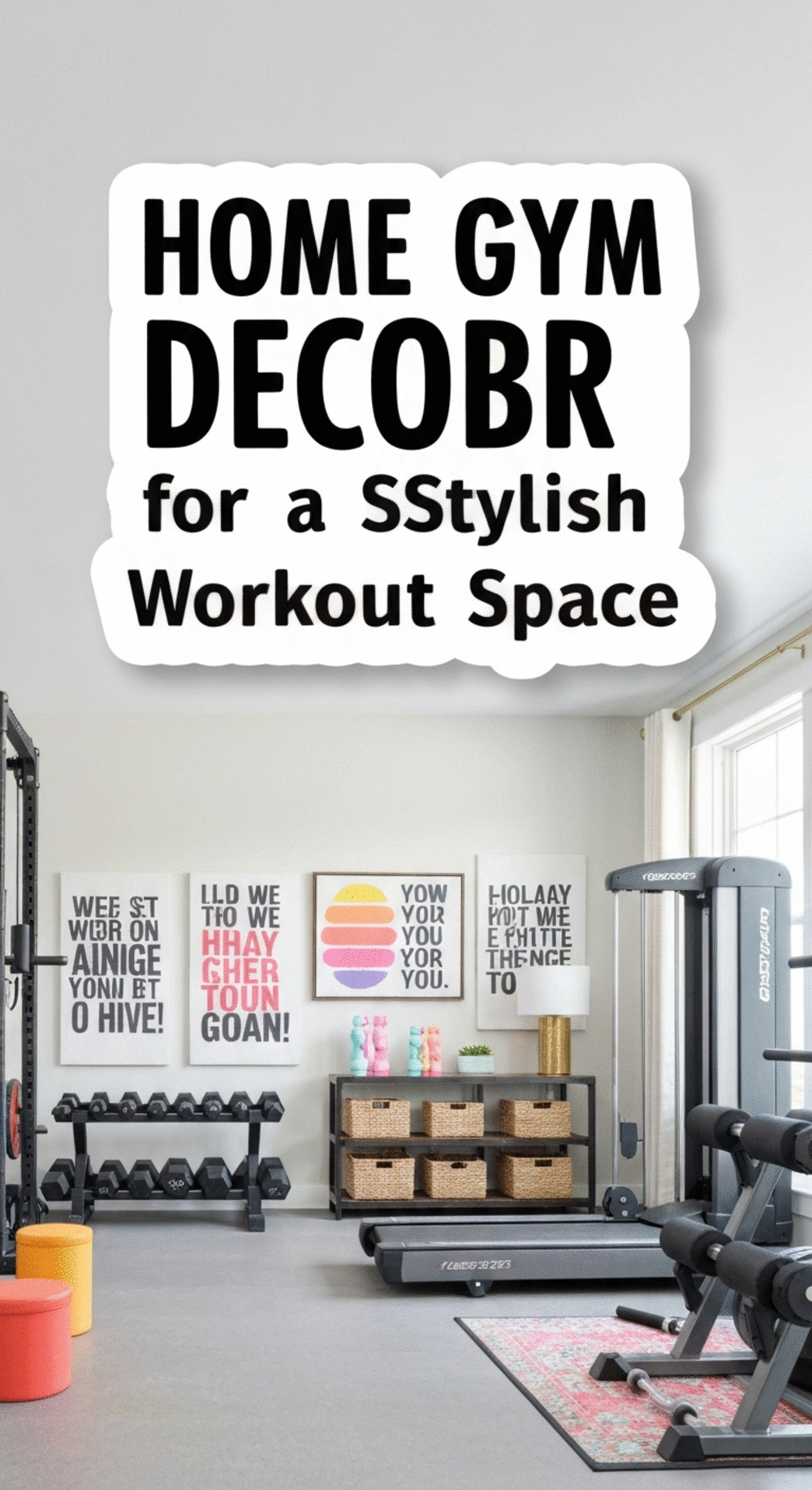 Home Gym Decor for a Stylish Workout Space