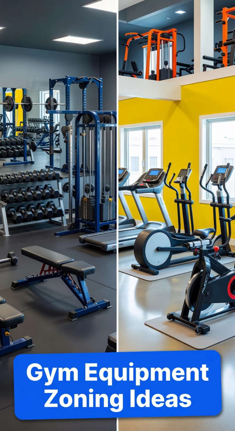 The Home Gym Equipment Zoning Trick That Separates Strength from Cardio Visually