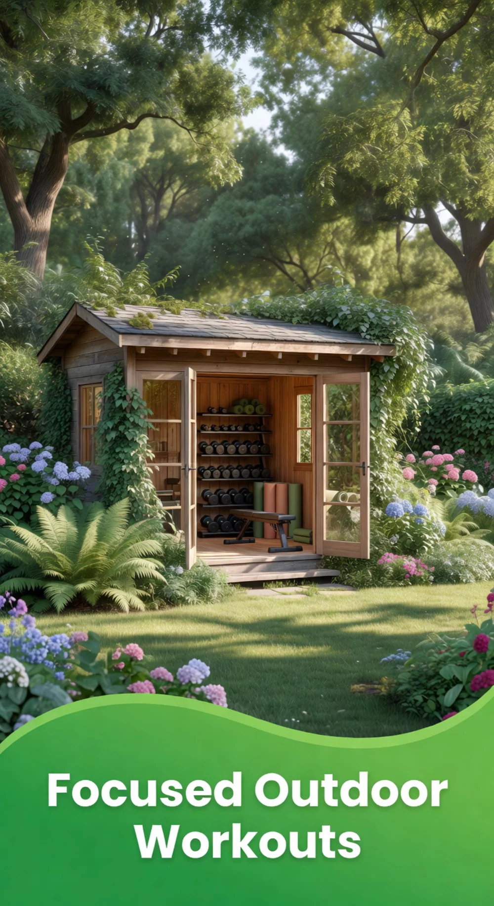 Why a Garden Shed Gym Gives You More Focused Workouts Than Any Indoor Setup