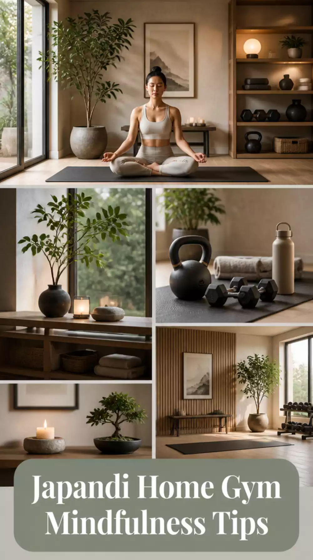 Why a Japandi Home Gym Aesthetic Makes Daily Workouts Feel Like a Mindful Practice