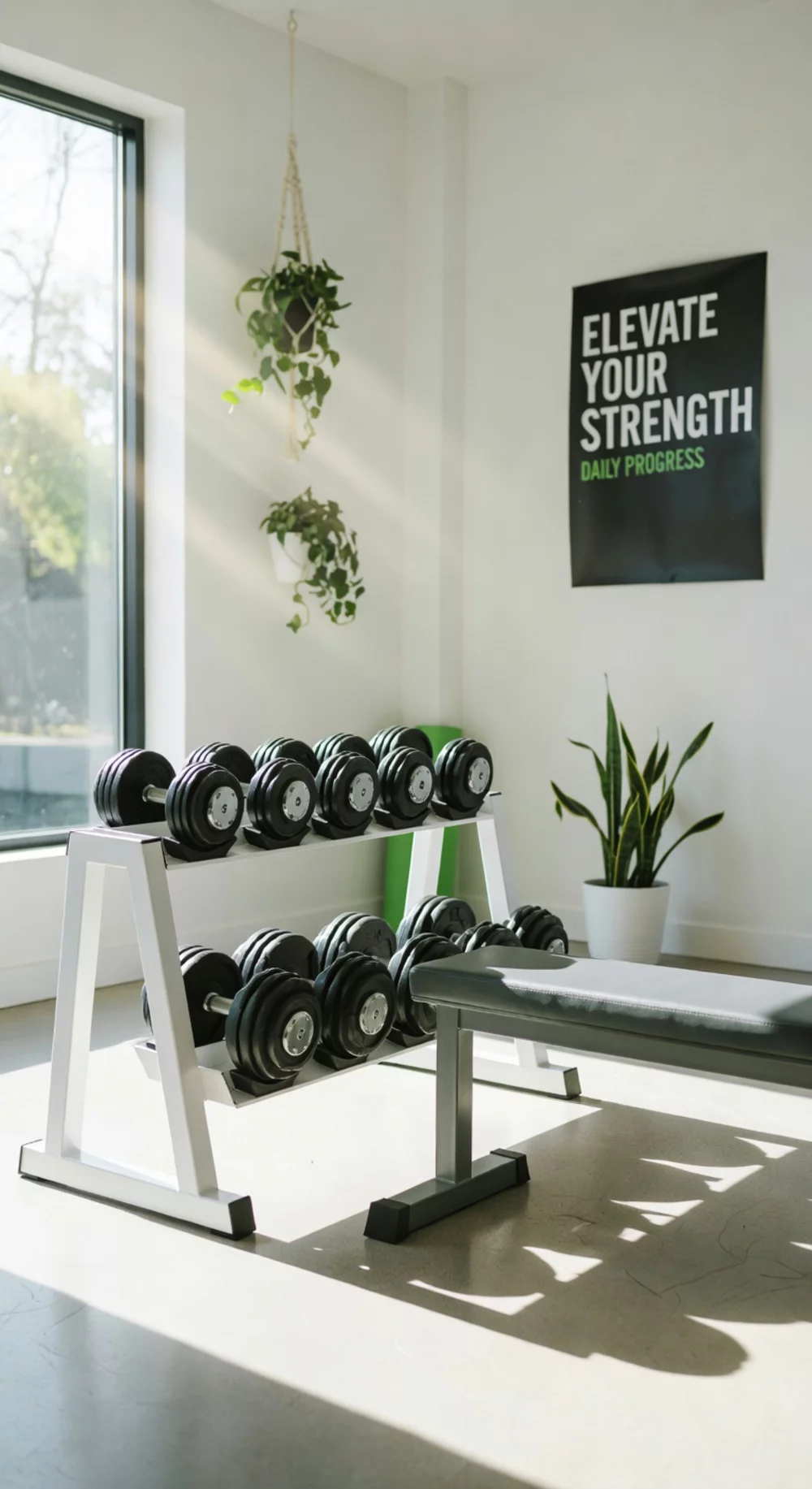 Home Gym Adjustable Dumbbell Set That Replaces Twenty Pairs of Fixed Weights