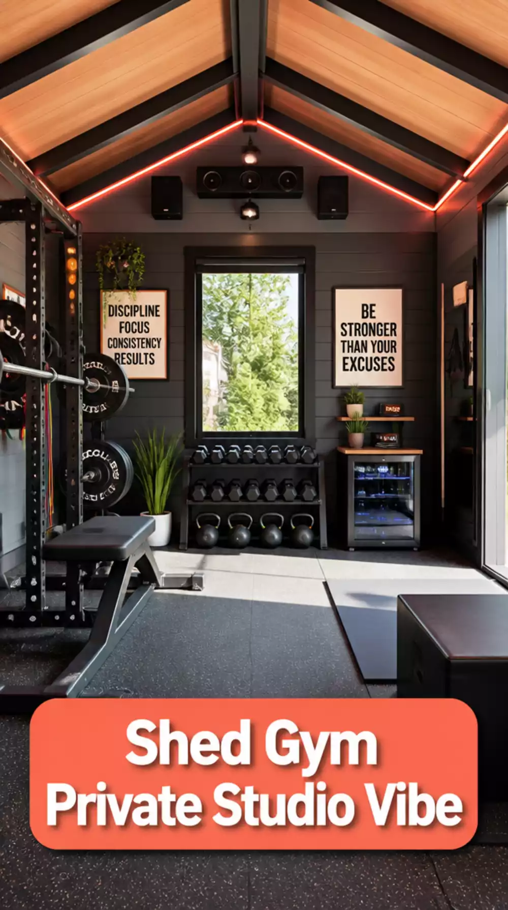 Why a Shed Gym Feels More Like a Private Studio Than Any Indoor Home Gym