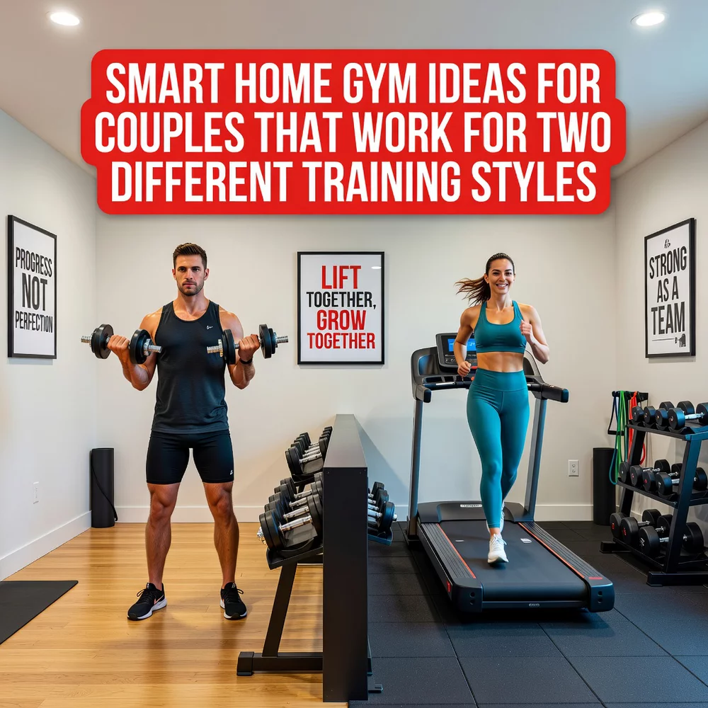 Smart Home Gym Ideas for Couples That Work for Two Different Training Styles
