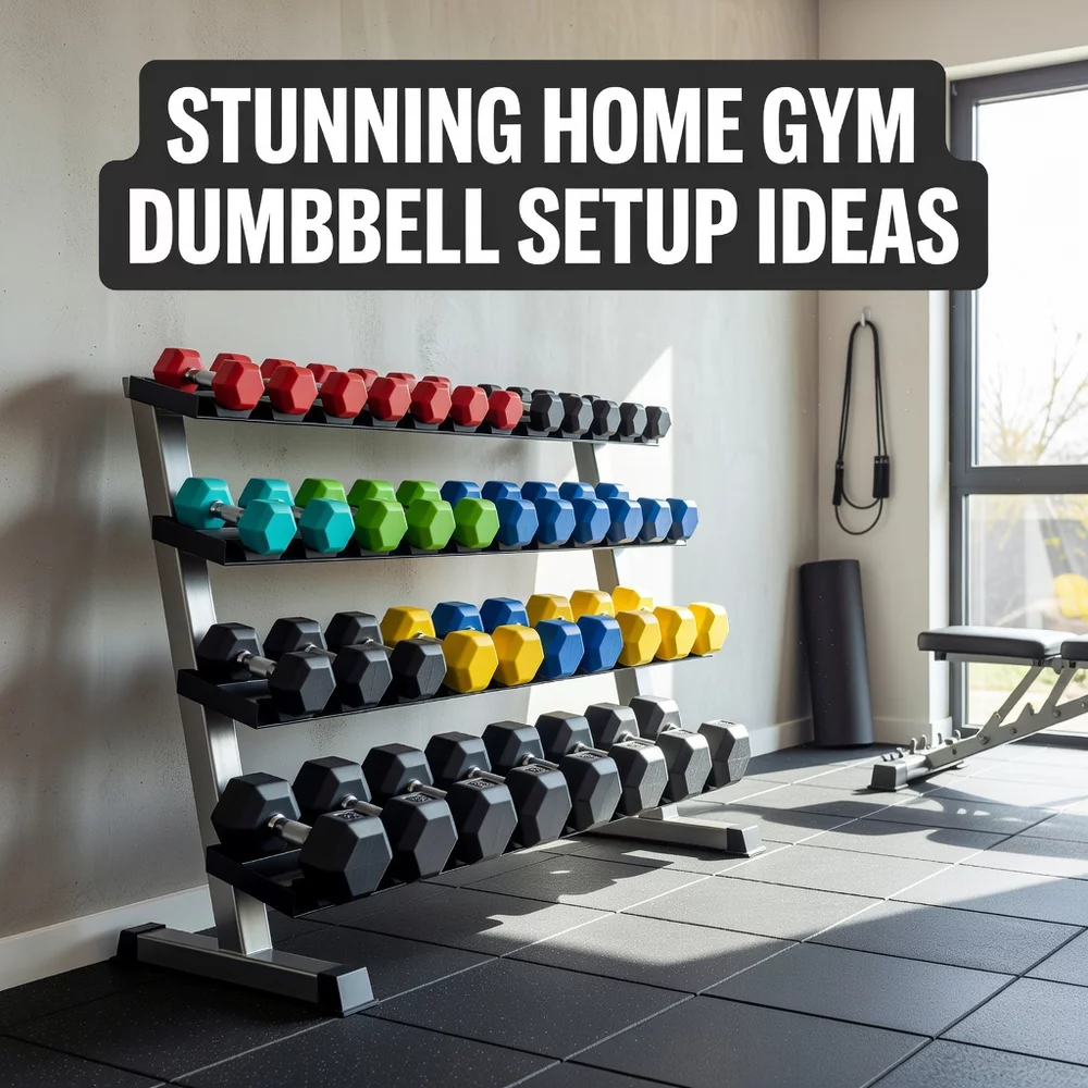 Stunning Home Gym Dumbbell Setup Ideas That Make the Weight Wall Look Amazing