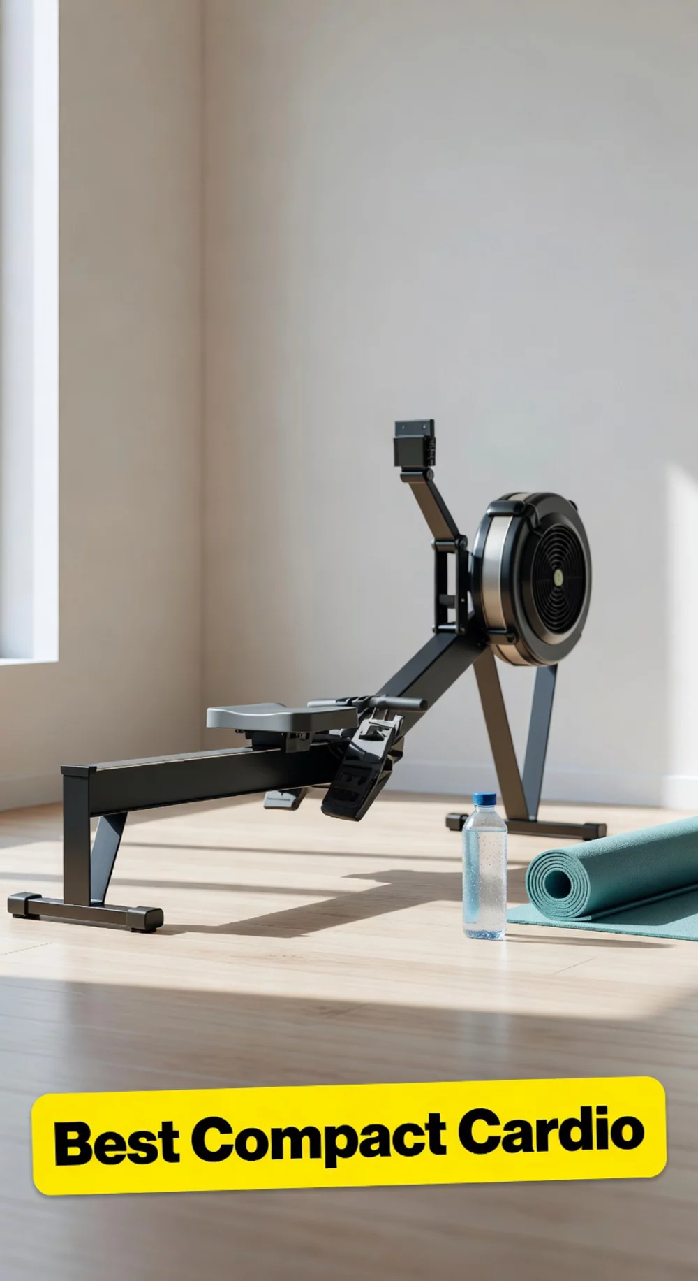 Home Gym Rowing Machine That Burns More Calories Than Any Other Compact Cardio Option
