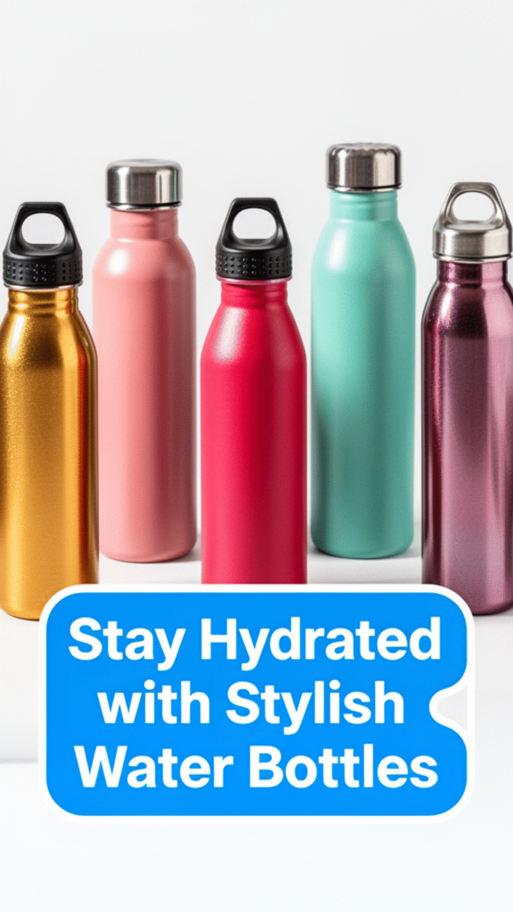 Stay Hydrated with Stylish Water Bottles for Your Fitness Journey