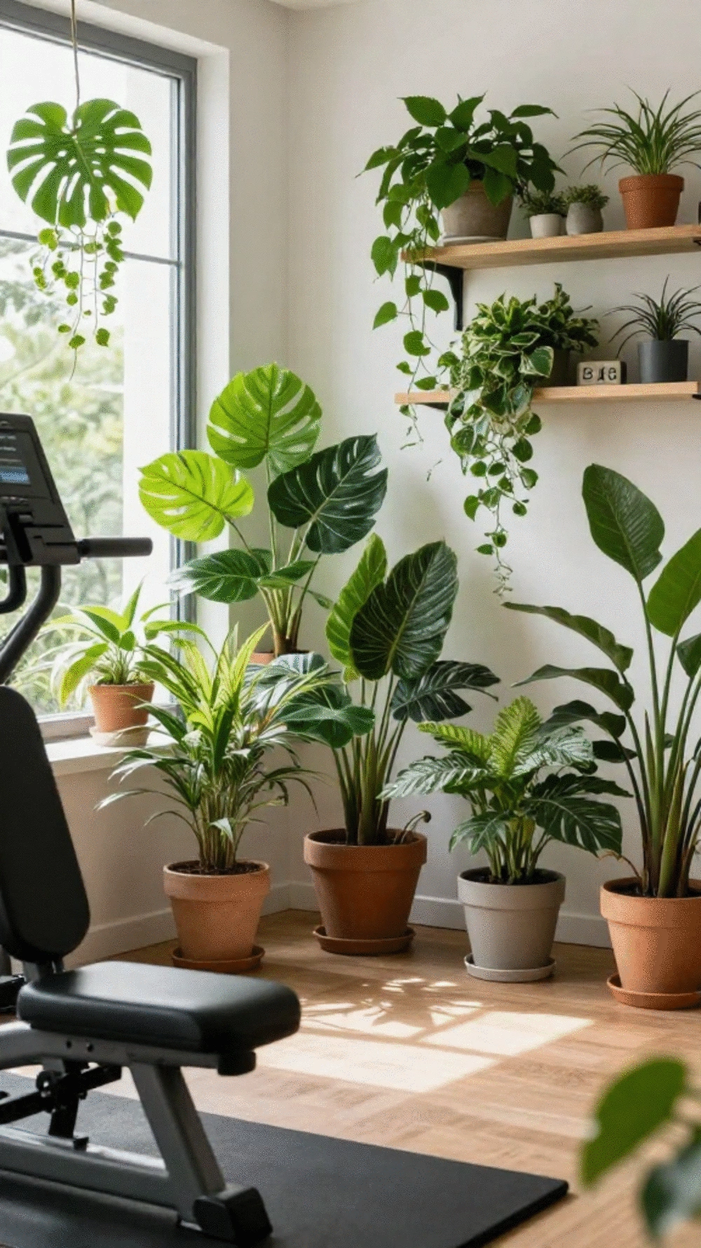 7 Best Indoor Plants for a Stylish Home Gym